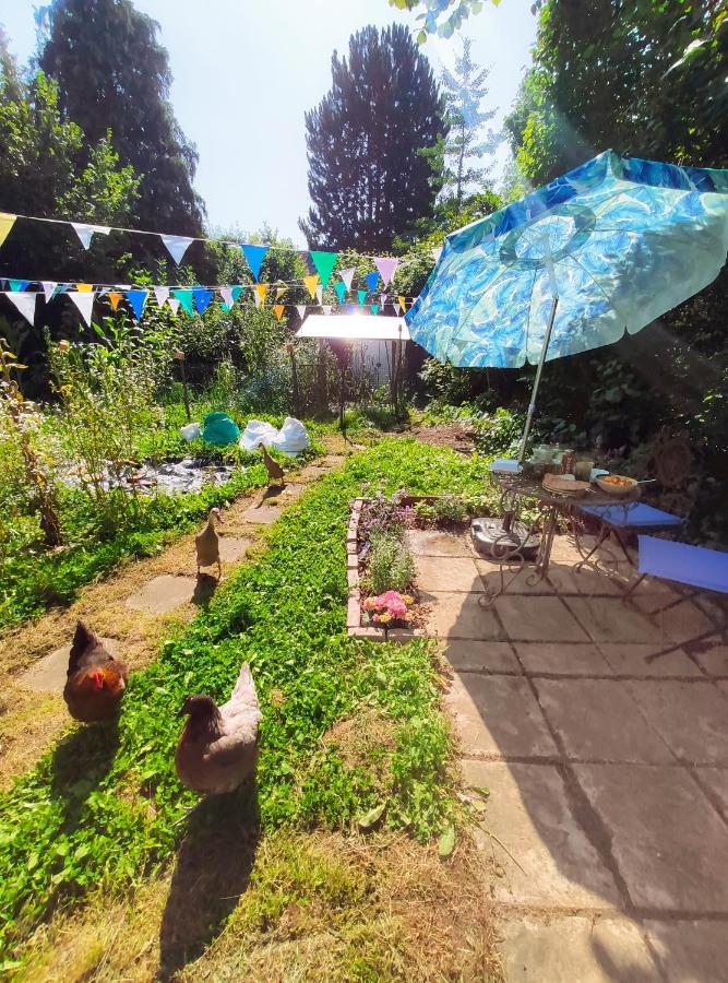 Modernes Zimmer am Park mit Garten, Hühner&Enten Múnich Exterior foto
